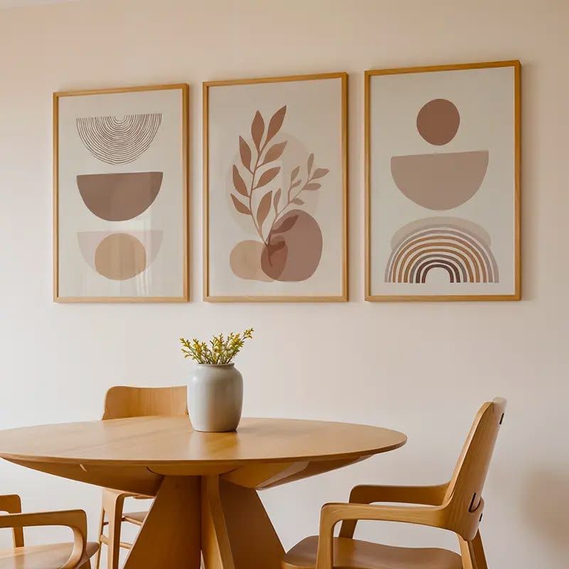 Design sans titre (5) Boho marron & beige