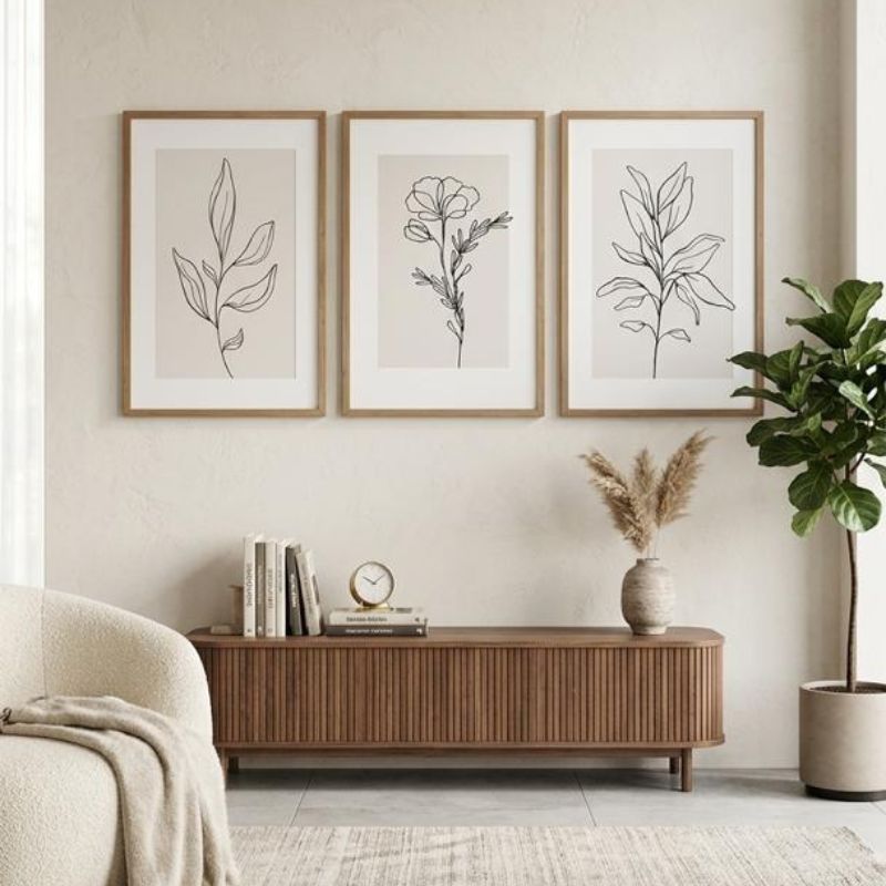 Flower line art 1