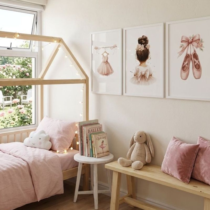 BALLET ROSE SITE Trio Ballet rose