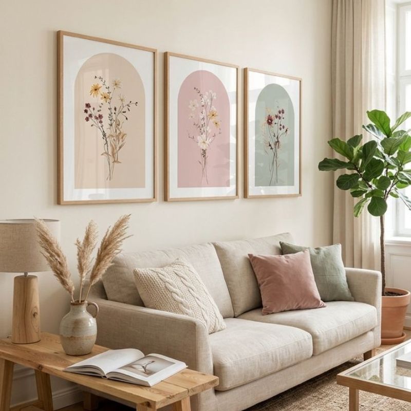 BOHO BASTEL SITE L’Aquarelle de Fleurs Sauvages